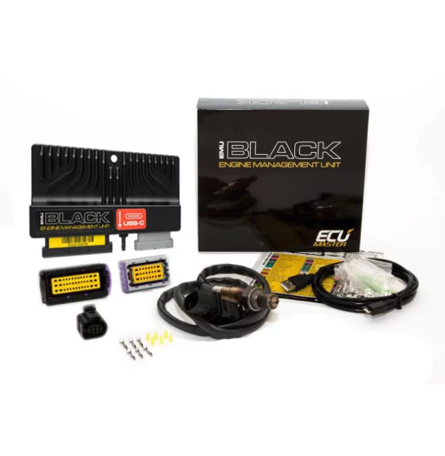 ECUMaster EMU Negro KIT 1 - Con sensor de banda ancha Bosch LSU 4.2 para motorsport