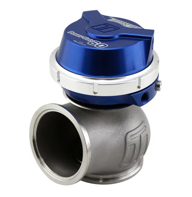 Turbosmart GenV PowerGate60 7 PSI (0.48 Bar) - Azul - Wastegate Motorsport