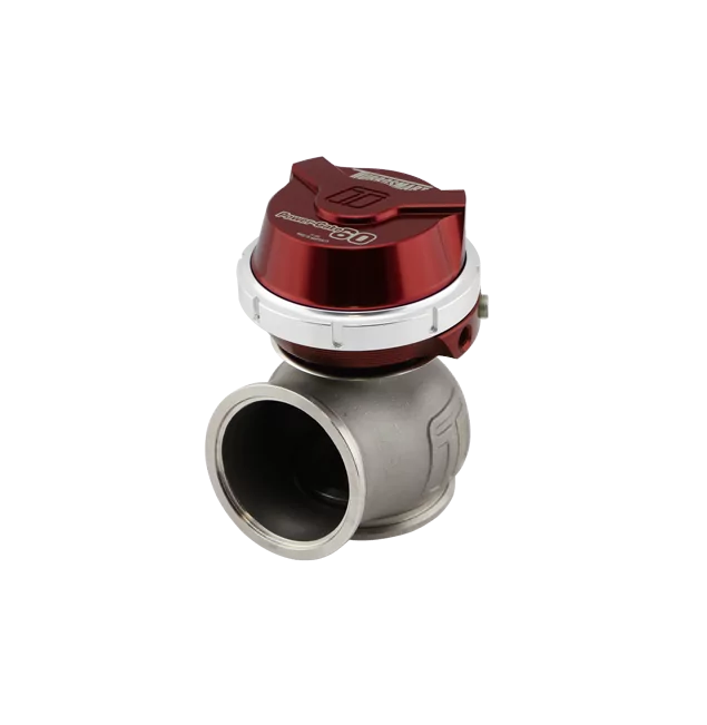 Turbosmart GenV PowerGate60-wastegate 7 PSI (0,48 bar) - Rood