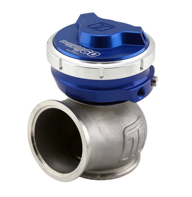 GenV PowerGate60CG ‘Compressed Gas’ 0,34 Bar External Wastegate – Blau, leistungsstark und langlebig.