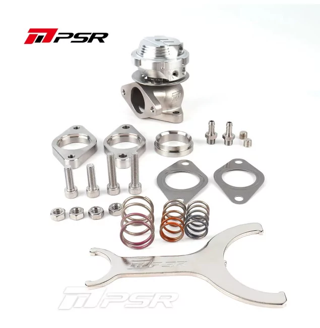 Pulsar PSR New Generation Wastegate 38mm 2-Bolt External Wastegate Silver