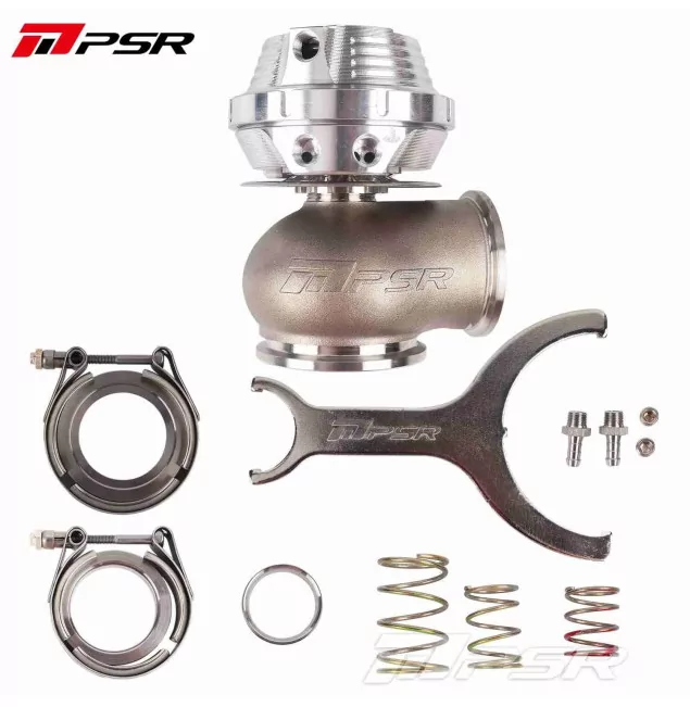 Pulsar PSR New Generation Wastegate 45mm V-Band External Wastegate Silver