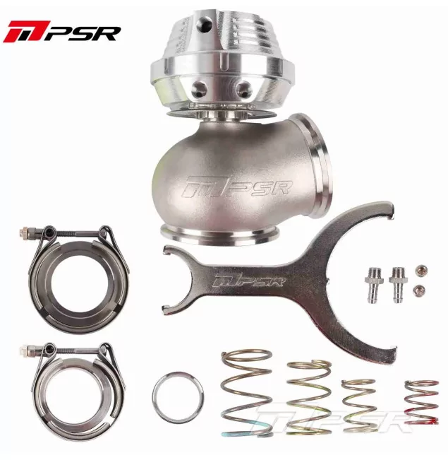 Pulsar PSR 60mm V-Band Wastegate – Externes Wastegate Silber