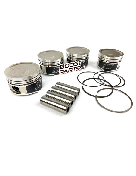 1.8T 20V Turbo - Forged pistons from Wiseco with ArmorPlating