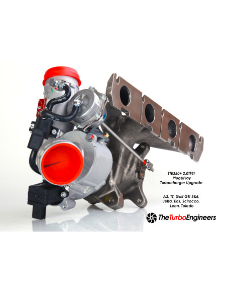 TTE350+ 2.0l TFSI EA113 EA888 Turbocompresor híbrido para VW Audi Seat Skoda