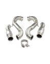 Mercedes C63 AMG W205 M177 Downpipe Brondex 4.0 Biturbo - 7006 - 2