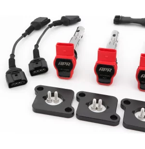 Kit d'adaptateurs de bobines d'allumage APR pour conversion 1.8T AGU TFSI, câbles et bobines inclus 2