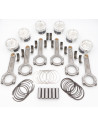 VR6 12V JE Kolben und ZRP I-Schaft Heavy Duty Pleuel Kit Turbo - VR6KK004 - 2