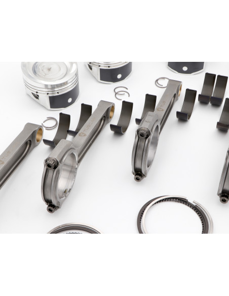 JE Kit turbo: Pistones VR6 24V y biela integrada Tuscan