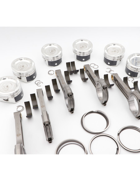 JE Kit turbo: Pistones VR6 24V y biela integrada Tuscan