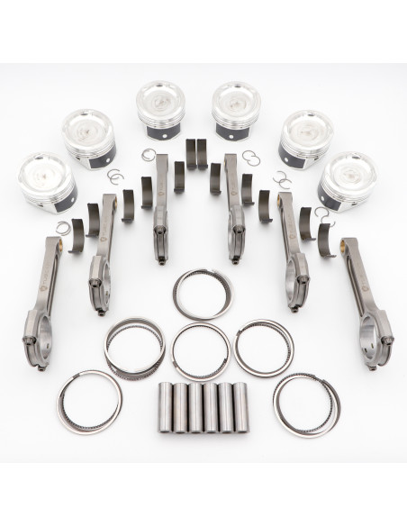 JE Kit turbo: Pistones VR6 24V y biela integrada Tuscan