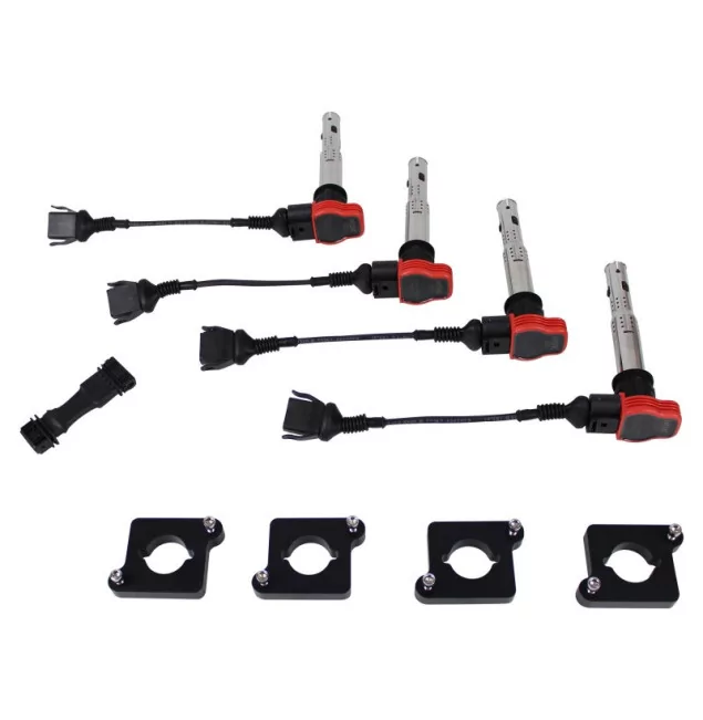 W Golf 1.8T Adaptateur de bobine d'allumage Transformation TFSI - Kit complet avec bobines d'allumage