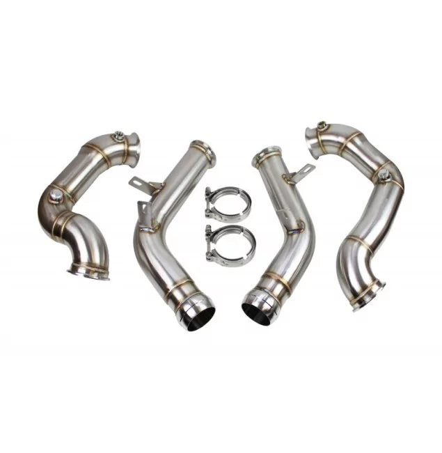 Mercedes W213 E63 AMG katloze downpipe set 76mm - Nu kopen