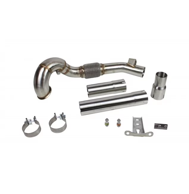 VW Golf 7 GTI 2.0 TSI 89 mm (3,5") Race Downpipe Set voor Jetta, Passat, Leon, Octavia, A3, TT - Nu kopen