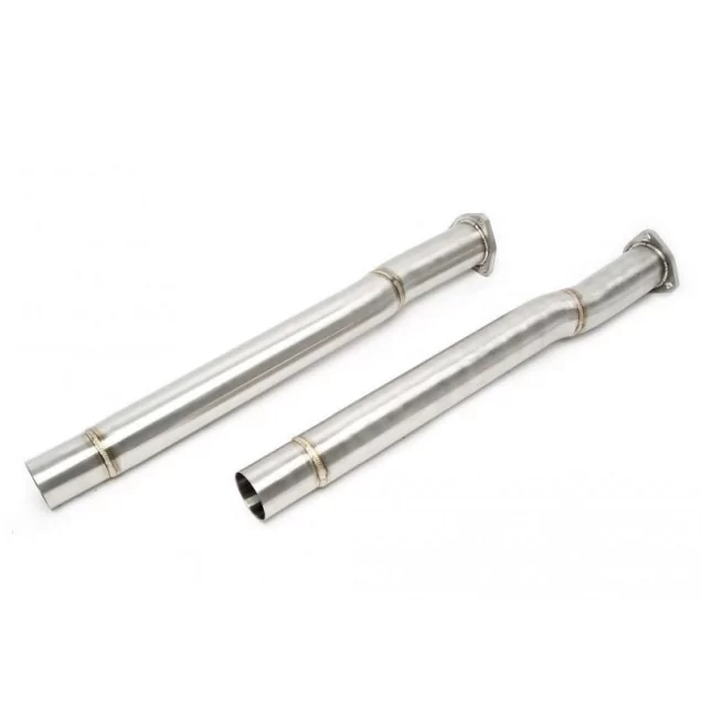 Audi RS3 8V TTRS 8S stainless steel center pipes 70mm - Buy now