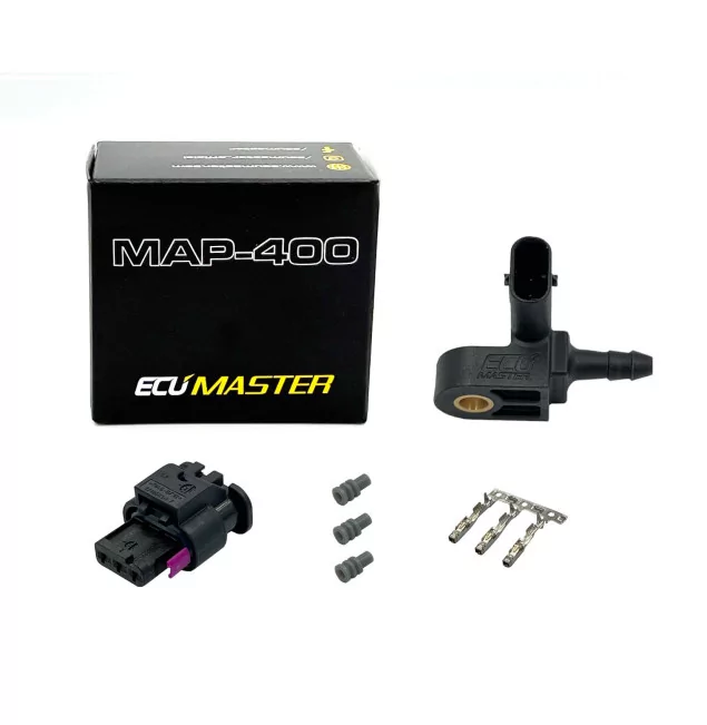 ECUMaster MAP 400 MAP Sensor (3S2EMU0011) – Präzise Druckmessung bis 400 kPa