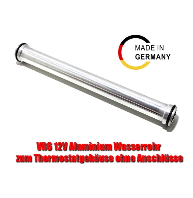 Tubo de agua de aluminio sin conexiones VR6 12V para VW Golf 3, Vento, Passat, Corrado, T4